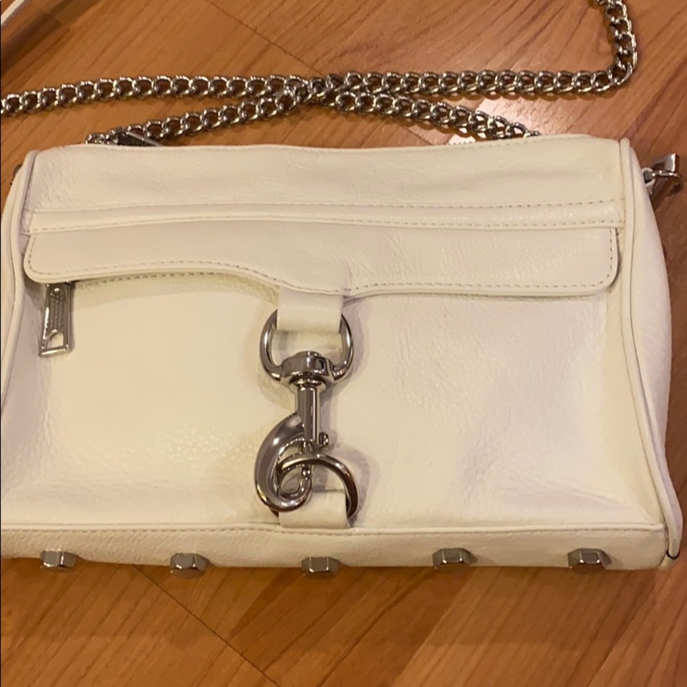Rebecca Minkoff MAC crossbody white, barely used